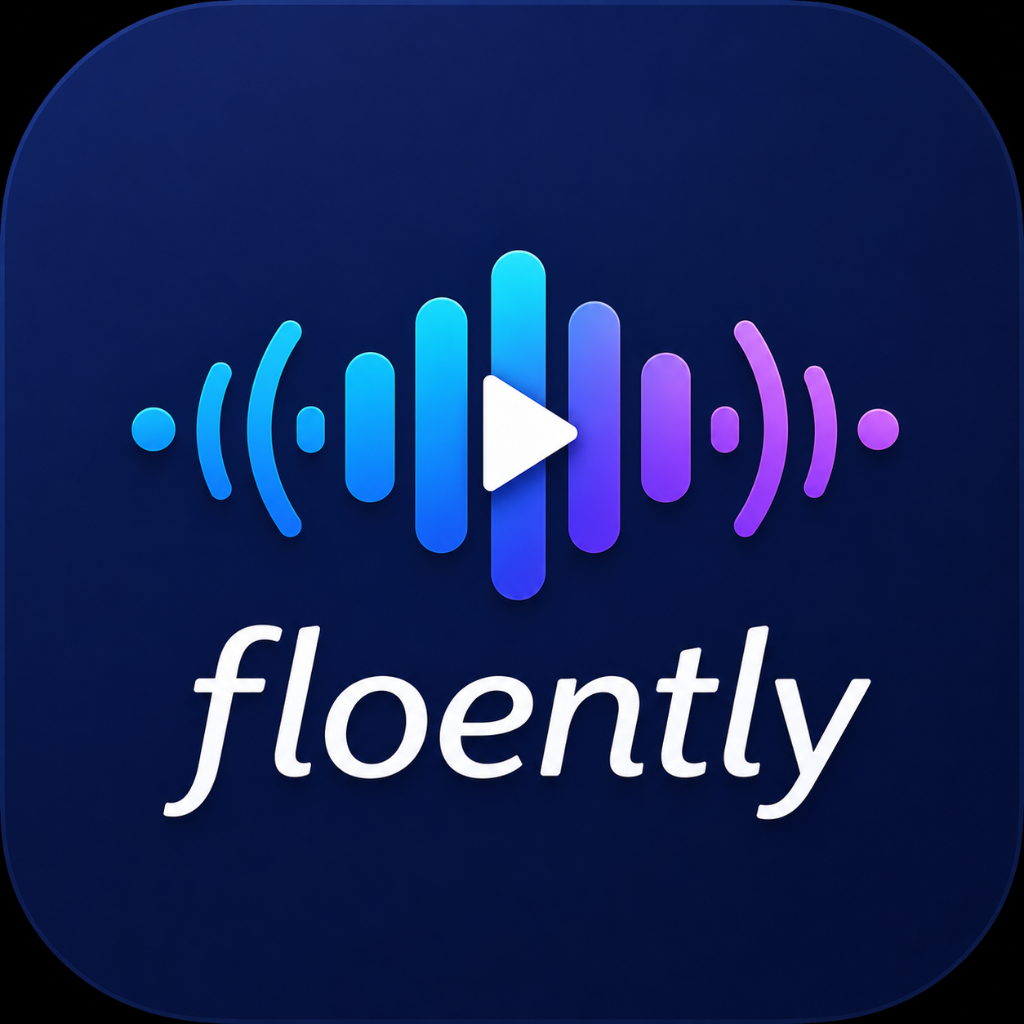 Floently Finnish app icon